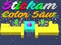 Hra Stickman Farebná Píla online