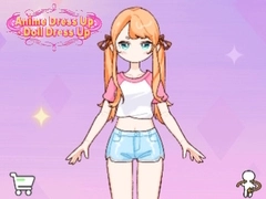 Hra Anime bábika obliekanie online