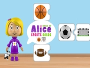 Hra Svet športových kariet Alice online