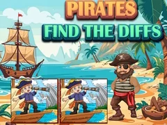 Hra Piráti Nájdite Rozdiely online Hra Piráti Nájdite Rozdiely online