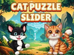 Hra Mačací Puzzel Posúvač online Hra Mačací Puzzel Posúvač online