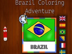 Hra Dobrodružstvo s farbením v Brazílii online