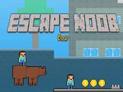 Hra Únik pred Noob Medveďom online