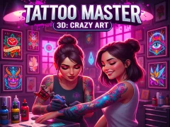 Hra Tattoo Master 3D: Crazy Art online