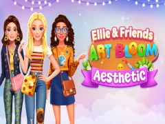 Hra Ellie a priatelia estetiká kvitnutie umenia online