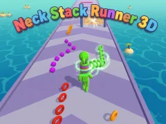Hra Neck Stack Runner 3D online
