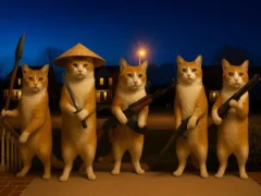 Hra Mačka s pištoľou Clicker Evolution online