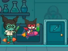 Hra Čierna mačka: Útek z laboratória online