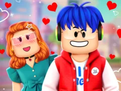 Hra Oblečte sa pre páry v štýle Roblox online