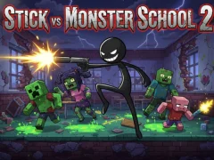 Hra Stickman vs Monster High 2 online