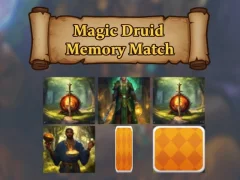 Hra Magic Druid: Pamäťová zhoda online