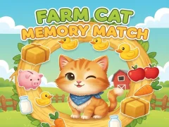 Hra Farm Cat: Memory Match online Hra Farm Cat: Memory Match online