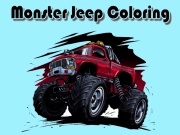 Hra Sfarbenie Jeep Monster online