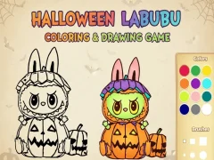 Hra Kreslenie a farbenie: Labubu na Halloween online Hra Kreslenie a farbenie: Labubu na Halloween online