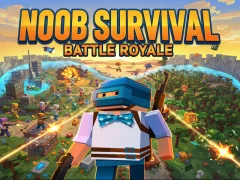 Hra Noob Survival: Battle Royale online