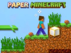 Hra Papierový Minecraft online