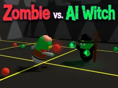 Hra Zombie vs AI Witch online