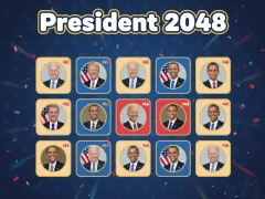 Hra Prezident 2048 online