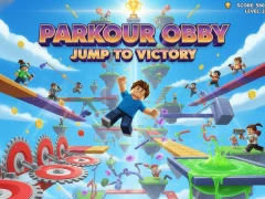 Hra Parkour Obby: Skok k víťazstvu online