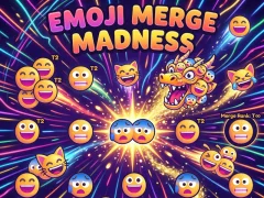 Hra Emoji Merge Madness online