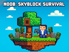Hra Noob: Skyblock Survival online