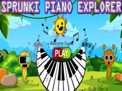 Hra Sprunki Piano Explorer online
