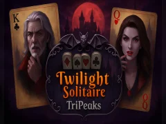 Hra Twilight Solitaire: Tri vrcholy online
