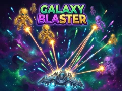 Hra Galaxy Blaster Chráňte galaxiu online
