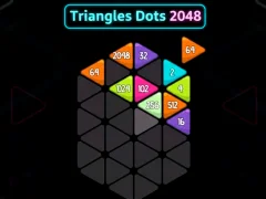 Hra Triangles Points 2048 online