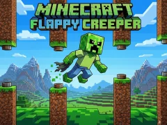 Hra Minecraft Flappy Creeper online