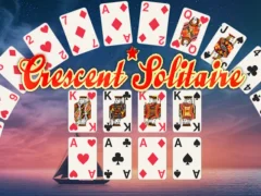 Hra Solitaire polmesiaca online Hra Solitaire polmesiaca online