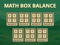 Hra Matematická rovnováha online