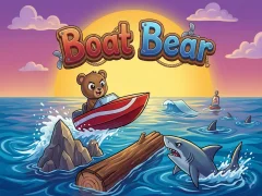 Hra Boat Bear online