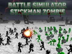 Hra Zombie stickman bojový simulátor online