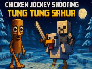 Hra Kuracie žokej: Tung Tung Sahur Shootout online