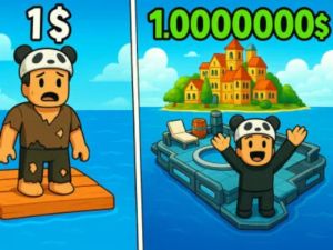 Hra ROBLOX: RAFT online