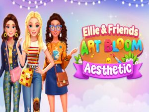 Hra Ellie a priatelia estetiká kvitnutie umenia online