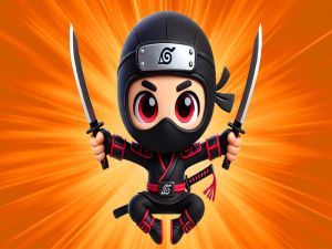 Hra Hádzať ninja online