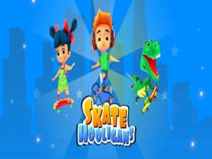 Hra Hooligans na skateboarde online