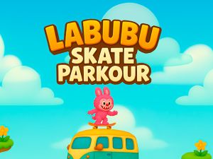 Hra Labubu Skate Parkur online