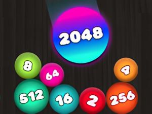 Hra Puzzle 2048: Pripojte gule online