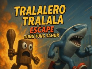 Hra Tralelero tralala únik z Tung Tung Sahura online