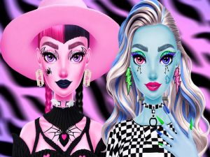 Hra Monsterella: Fantasy make-up online