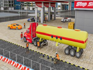Hra Nákladné auto na prepravu ropných nádrží online
