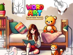 Hra Art of the Slovo: farebná kniha online