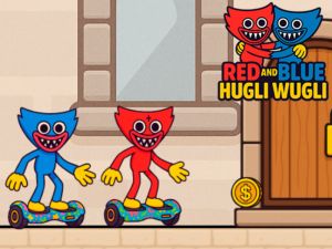 Hra Červená a modrá haggi waggie online