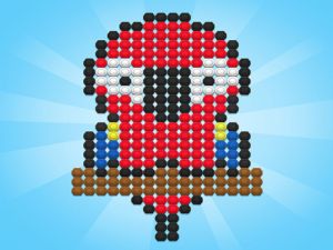 Hra Puzzle: farebné matice a skrutky online