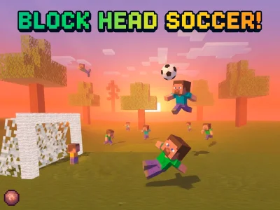 Hra Blocky Heads: Futbal online