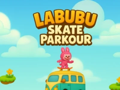 Hra Labubu: Skateboardový parkúr online