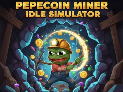 Hra Pepecoin Miner Simulator online